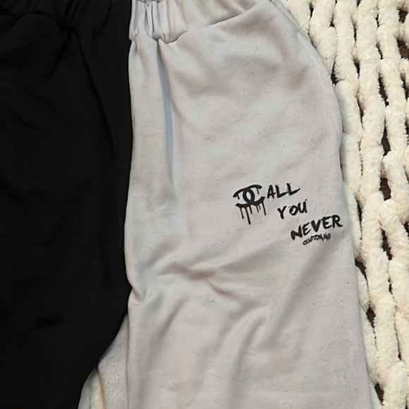 Custom MG Two Toned Sweatpants - Picture 3 of 6